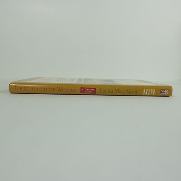 The Quiet Little Woman A Christmas Story by Louisa May Alcott Hardcover - Picture 3 of 10
